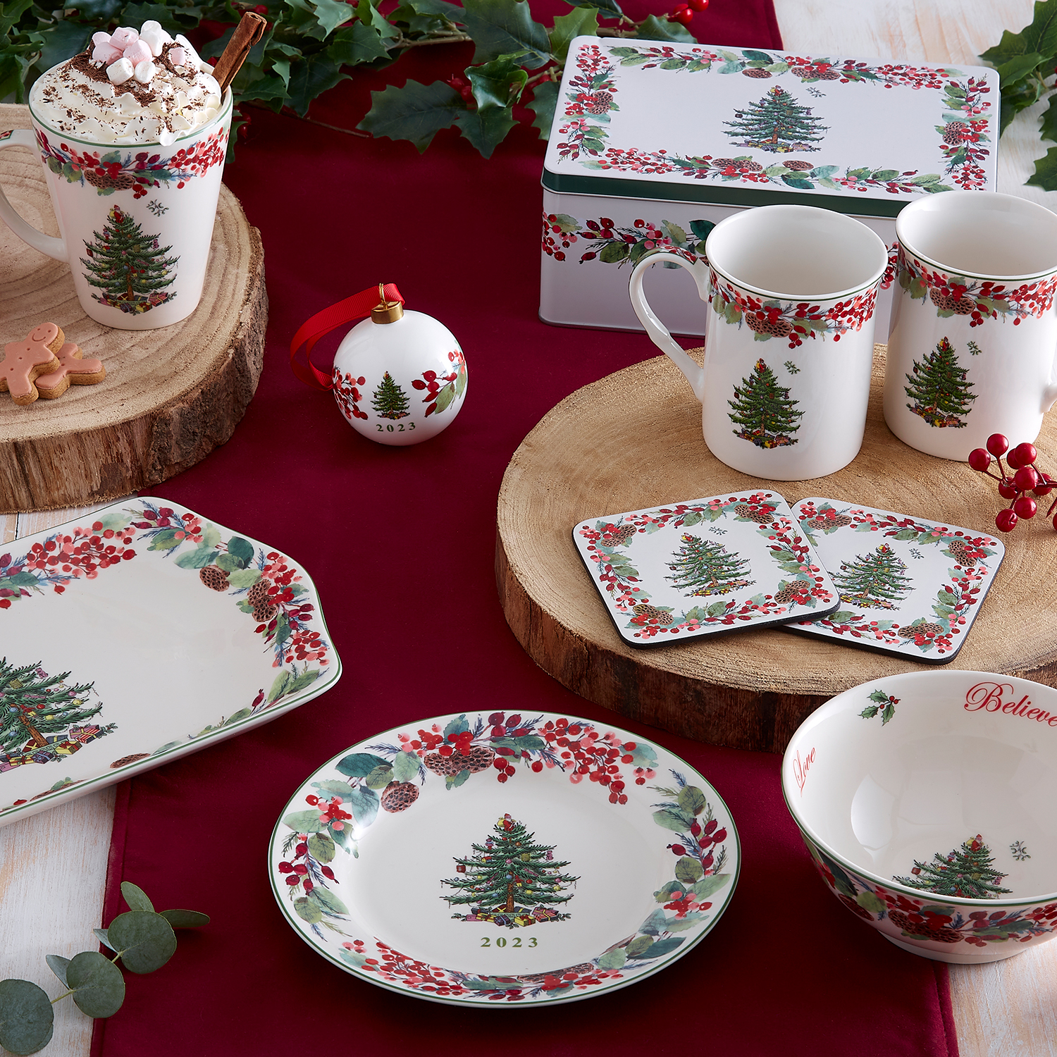 Christmas Tree 2023 Annual Dessert Tray image number null